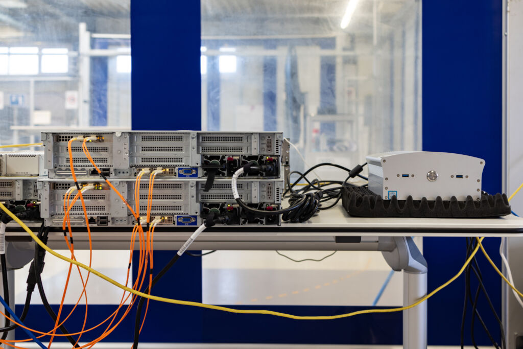  Mit der lokalen Serverl&ouml;sung Edge Cloud 4 Production 
will Audi die Fabrikautomation revolutionieren.