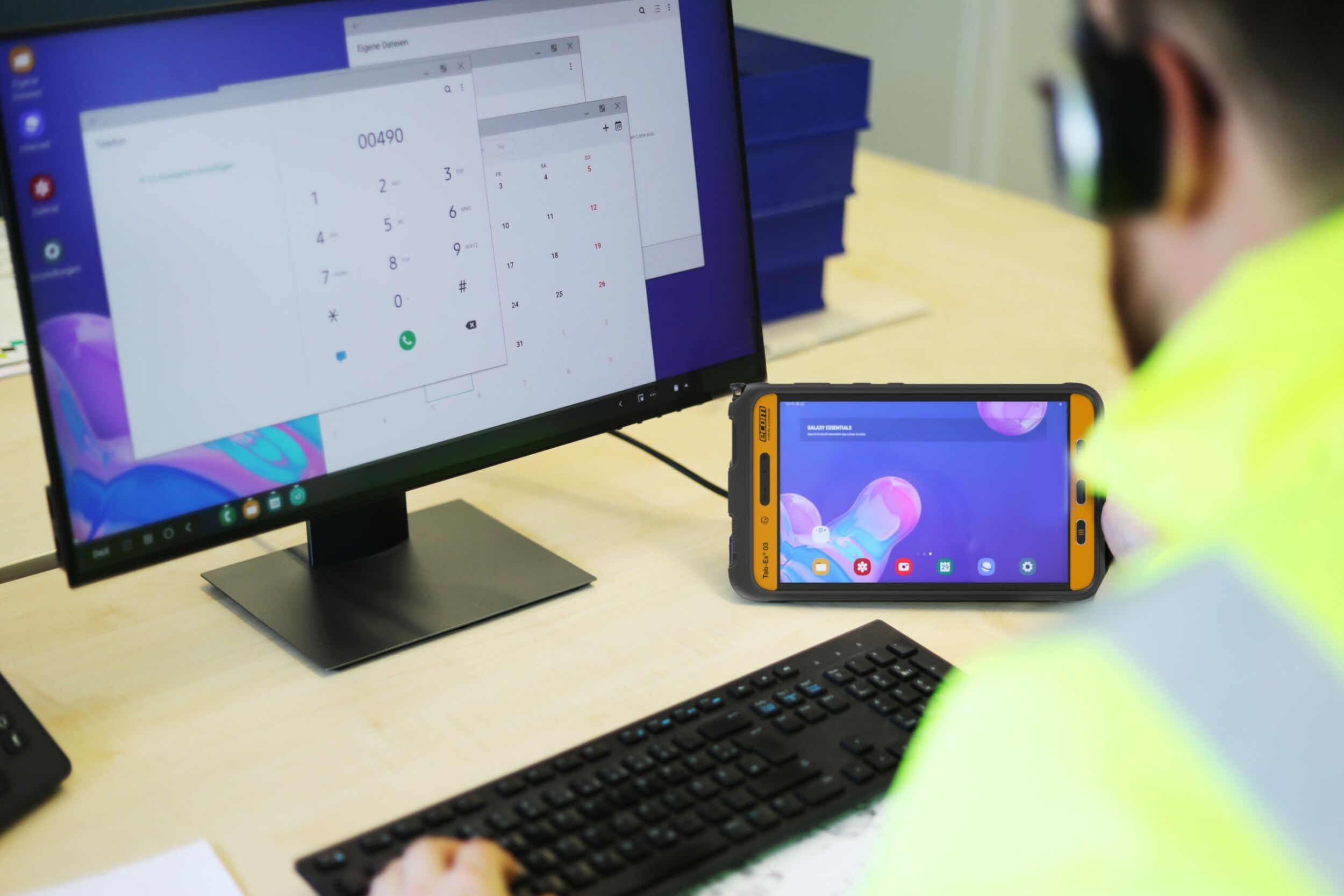 Mobile Zutrittsverwaltung mit eigensicheren Tablets