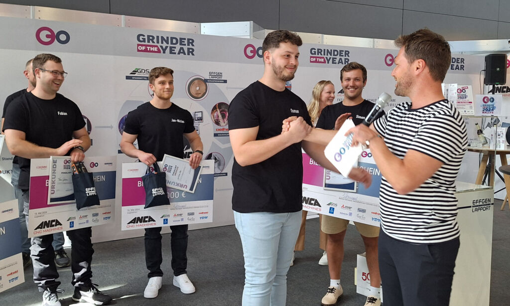 Auszeichnung der &sbquo;Grinder of the Year&lsquo;-Gewinner 2024.