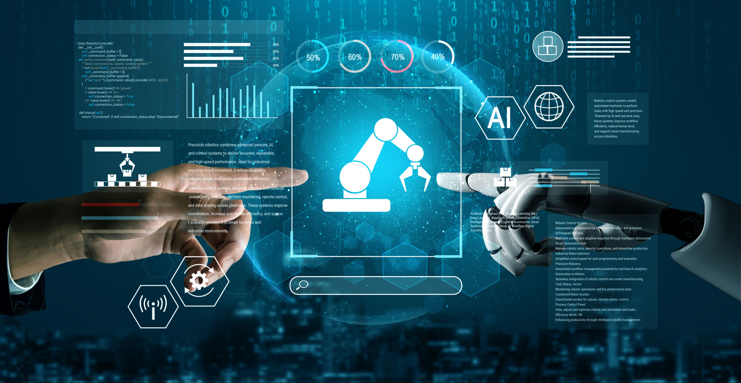 AI driven robotic process automation for smart factories Parse