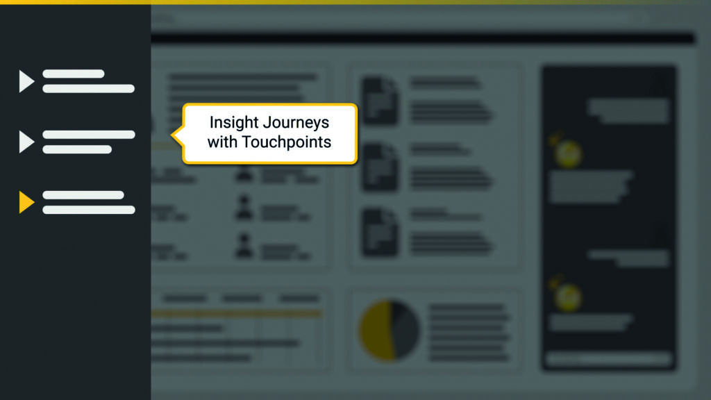 Insight Journey mit Insight Touchpoints