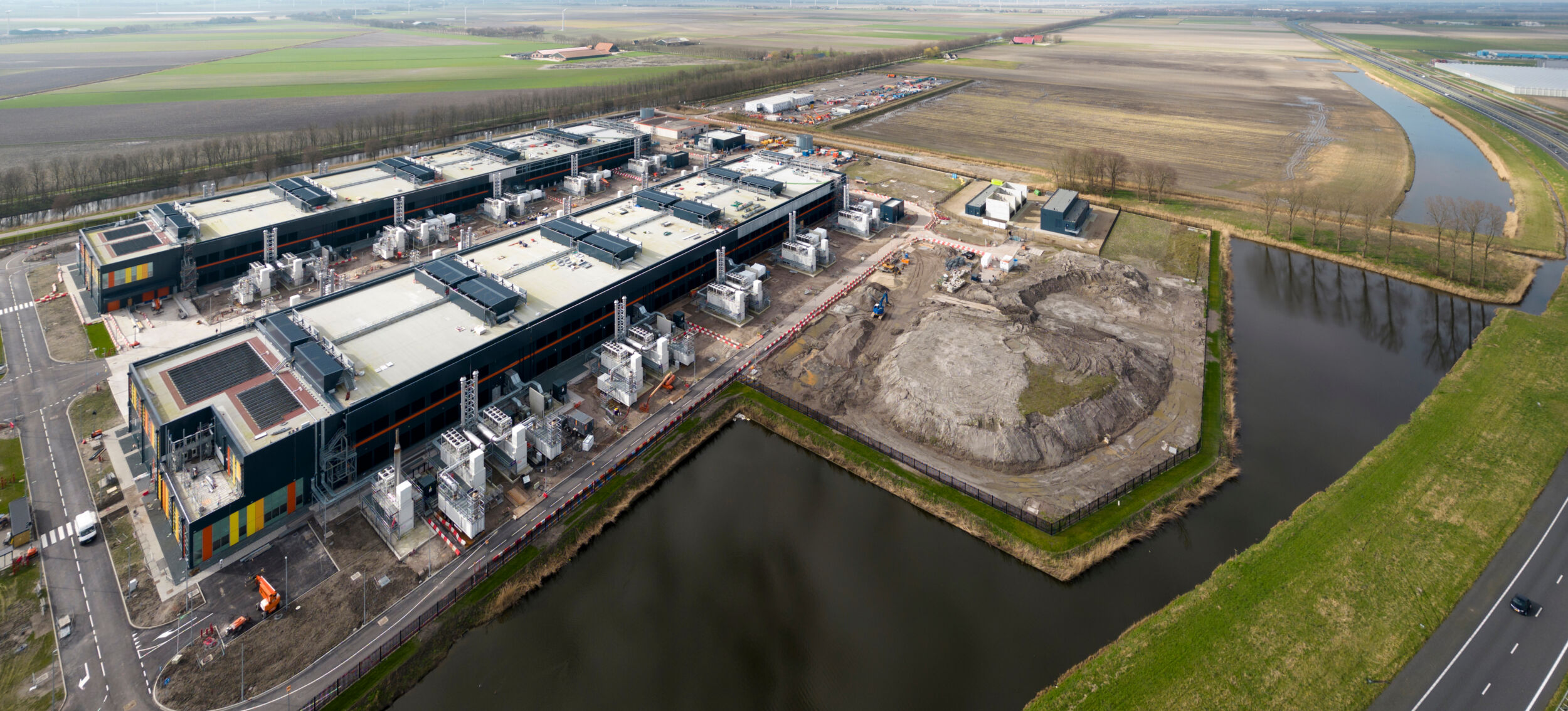 A large datacenter Middenmeer Holland