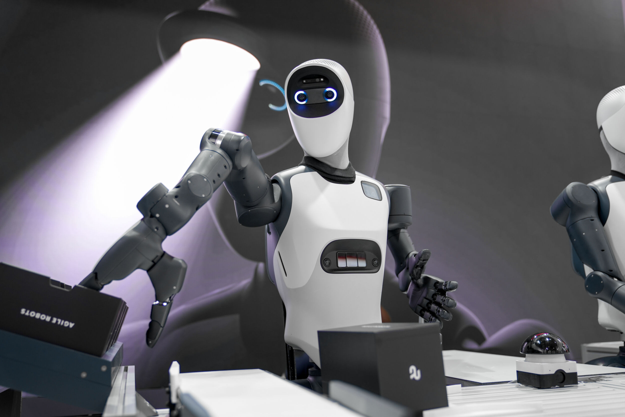 Der humanoide Roboter Agile One von Agile Robots.