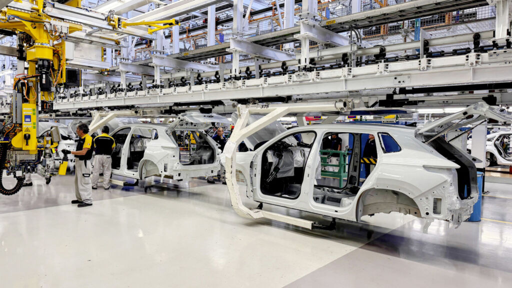 Puebla plant: Production Volkswagen Tiguan - Assembly