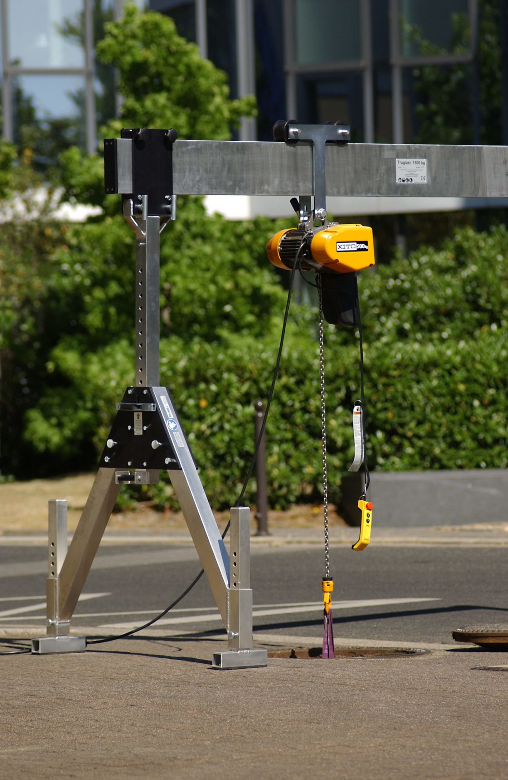 Elektrokettenzug für die230V-Steckdose