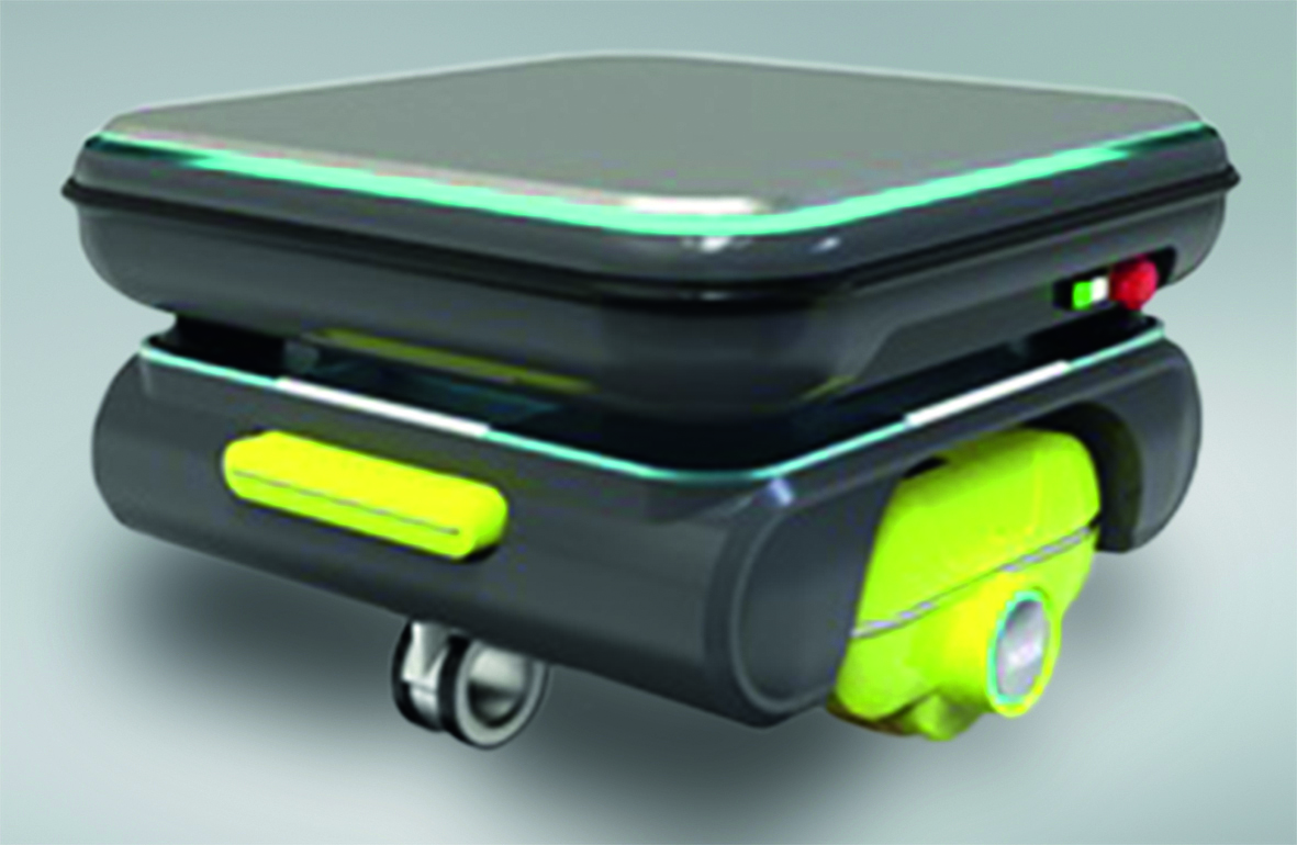 Autonomer Serviceroboter mit dem von NSK entwickelten Direktantrieb.