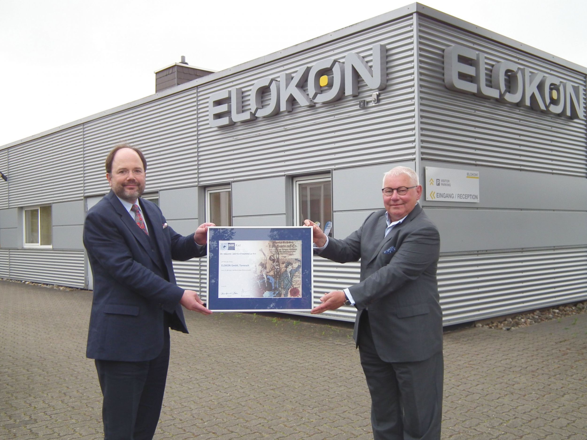 Elokon feiert 25-jähriges Firmenjubiläum