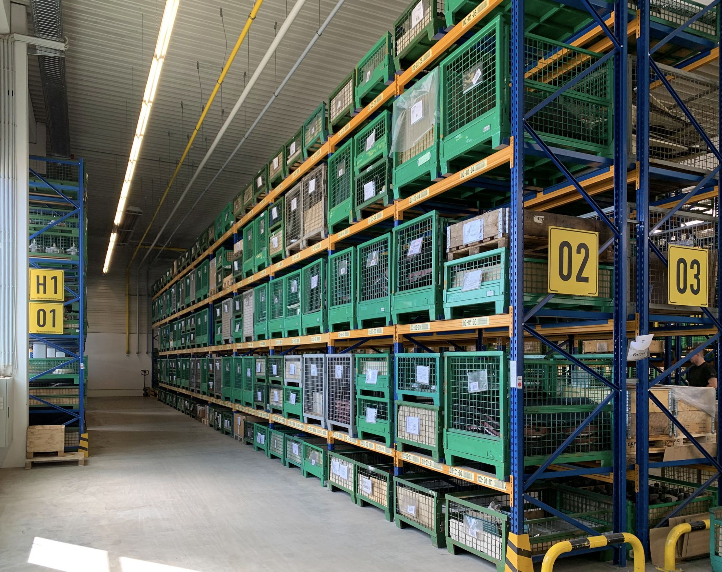Automatische Produktionsversorgung