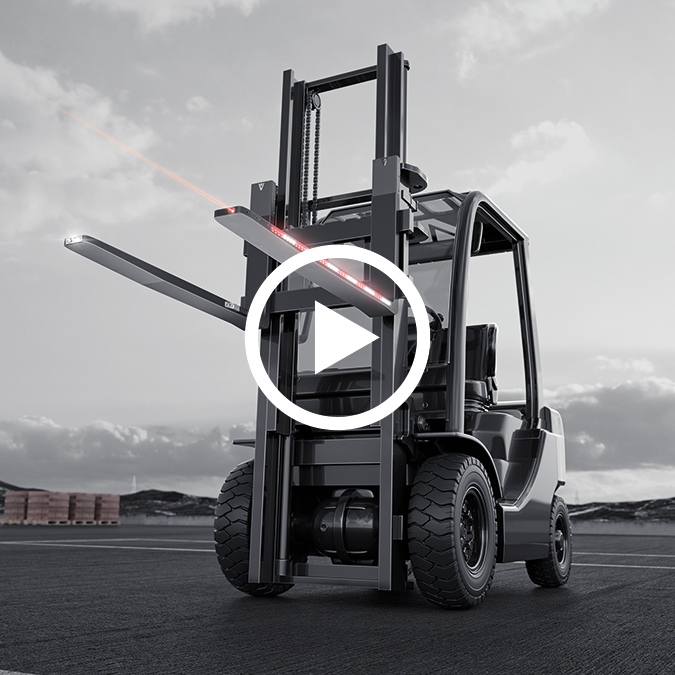 SensorGabelzinke SmartFork: Perfekte Sicht vor und auf das Ladegut