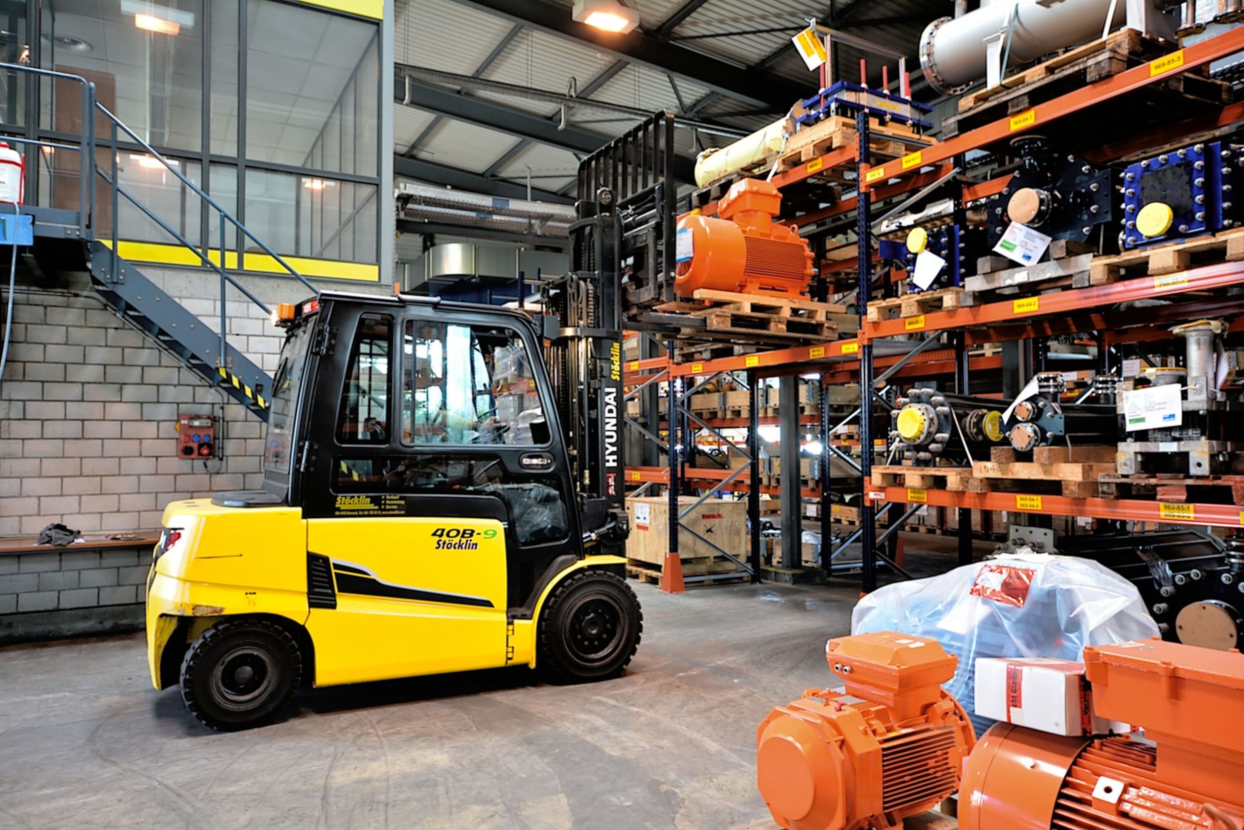 Ersatzteilversorgung für Produktionsanlagen