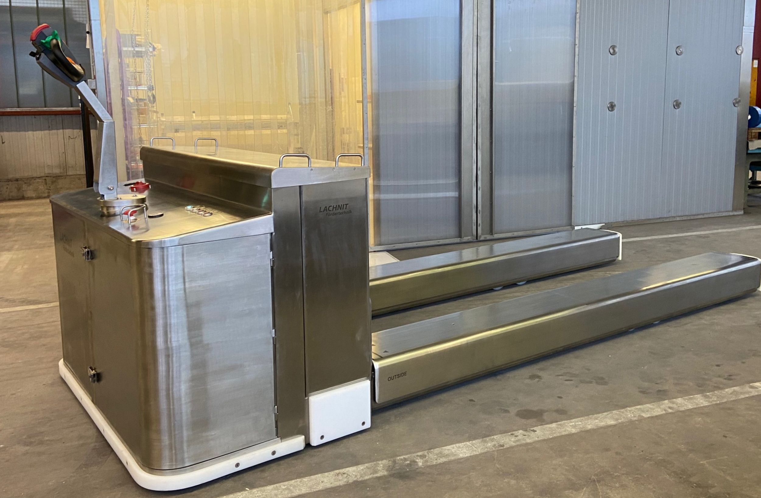 Edelstahl-Hubwagen für Schwerlasten
