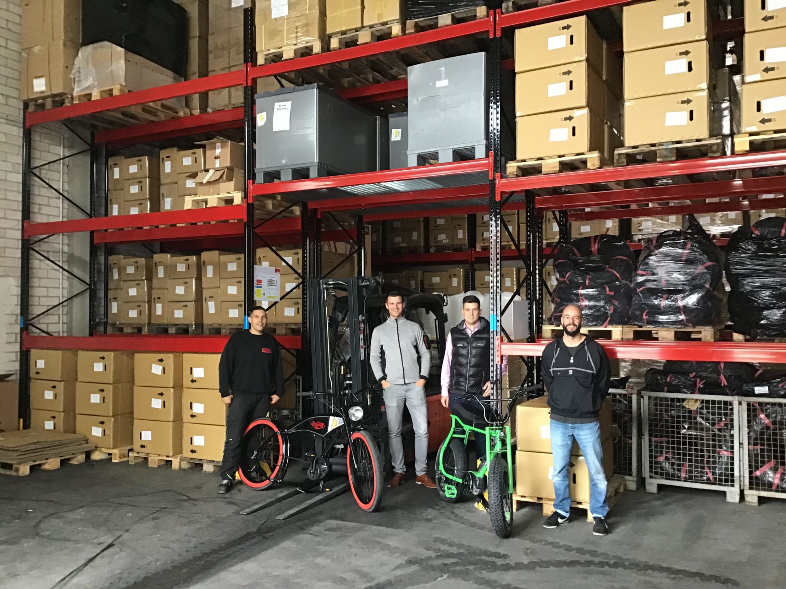 Regalanlage für Bikes