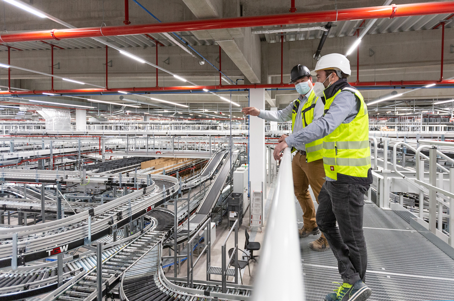 Neue Logistikdrehscheibe