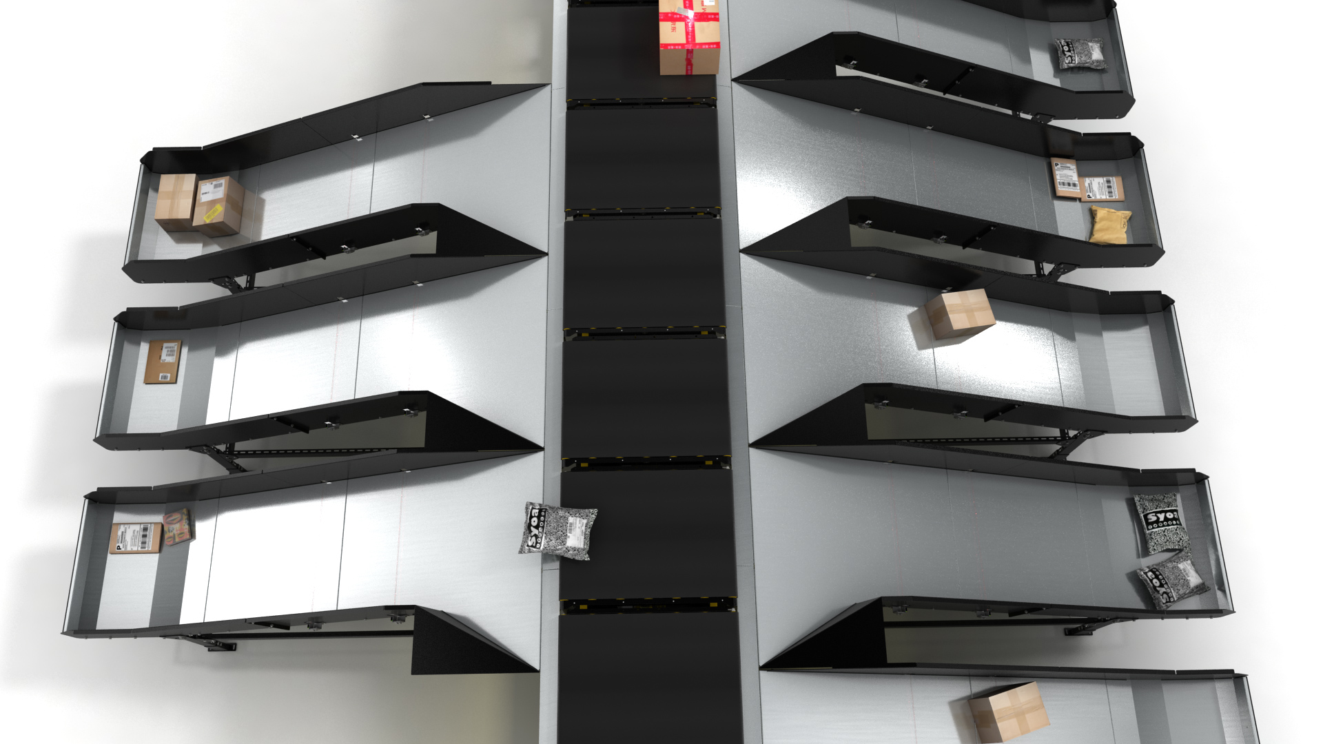 Vertikaler Quergurtsorter
