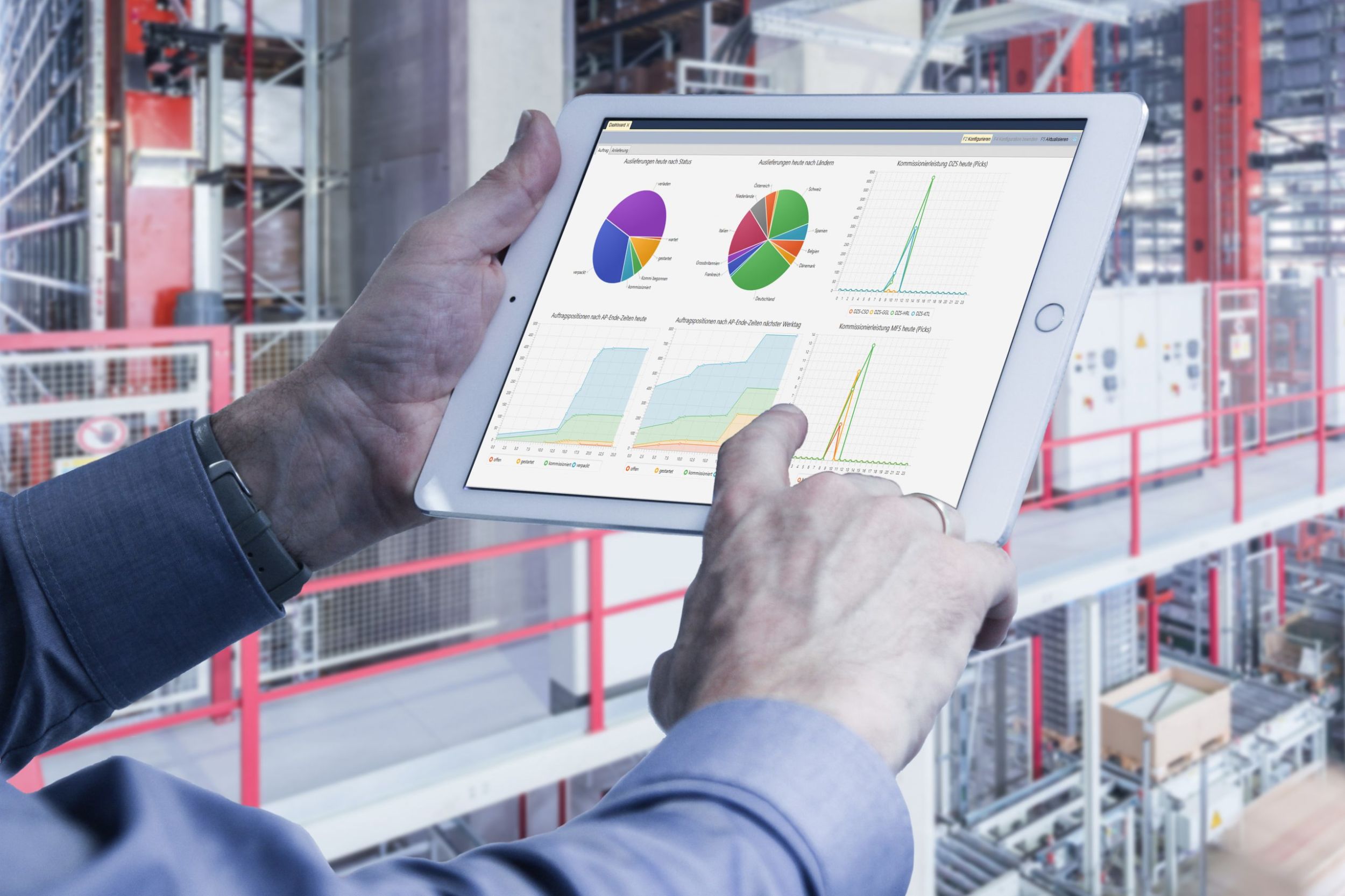 Dashboard optimiert Lagerprozesse