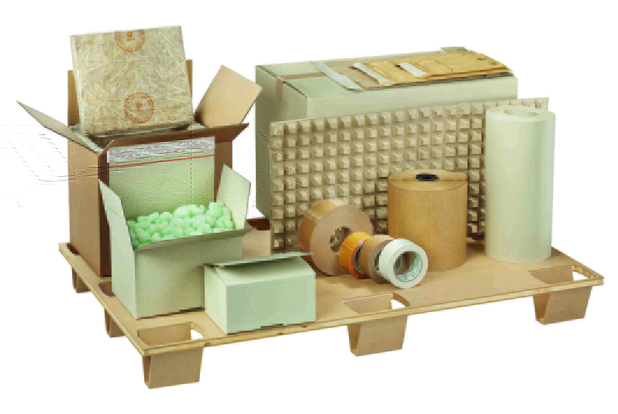 CO2-neutrales Verpackungs-Sortiment