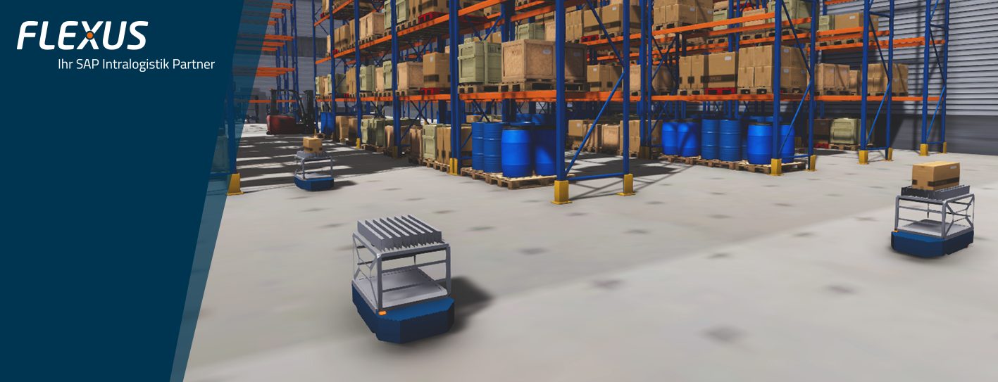 Optimierte Materialflusssteuerung mit dem AGV-Leitsystem für SAP