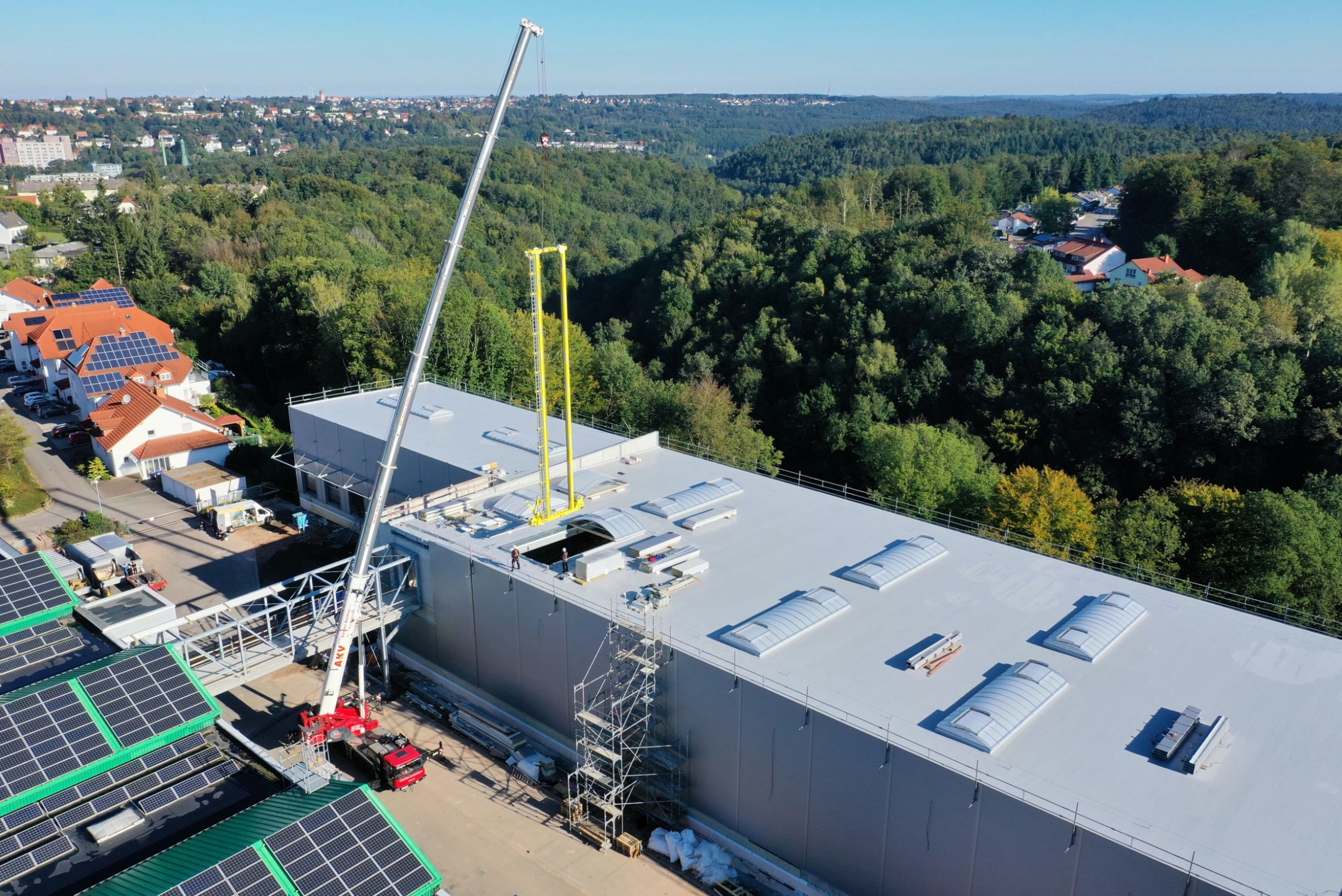 Neue Intralogistik für Sport-Tec