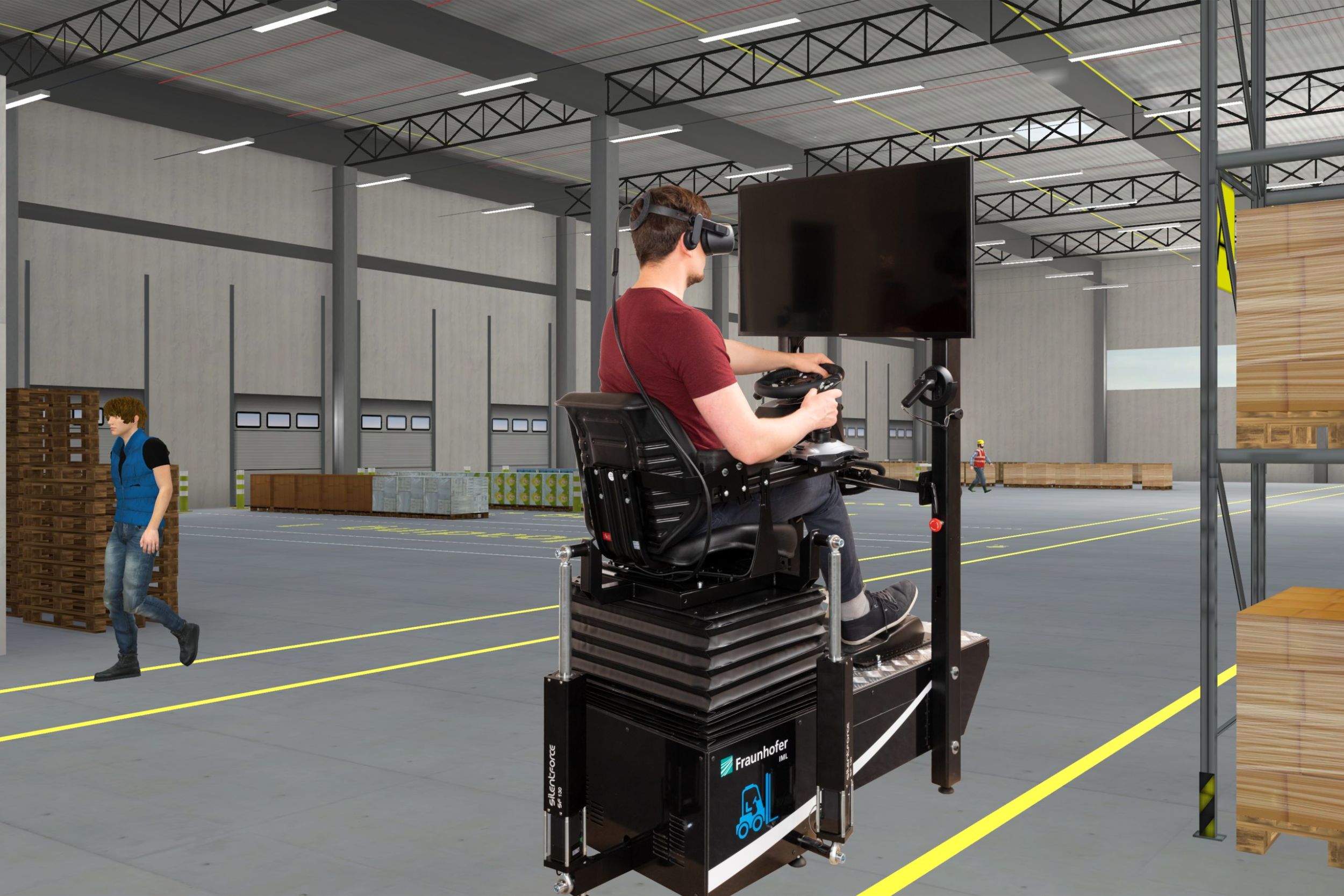 Virtuelles Stapler-Training