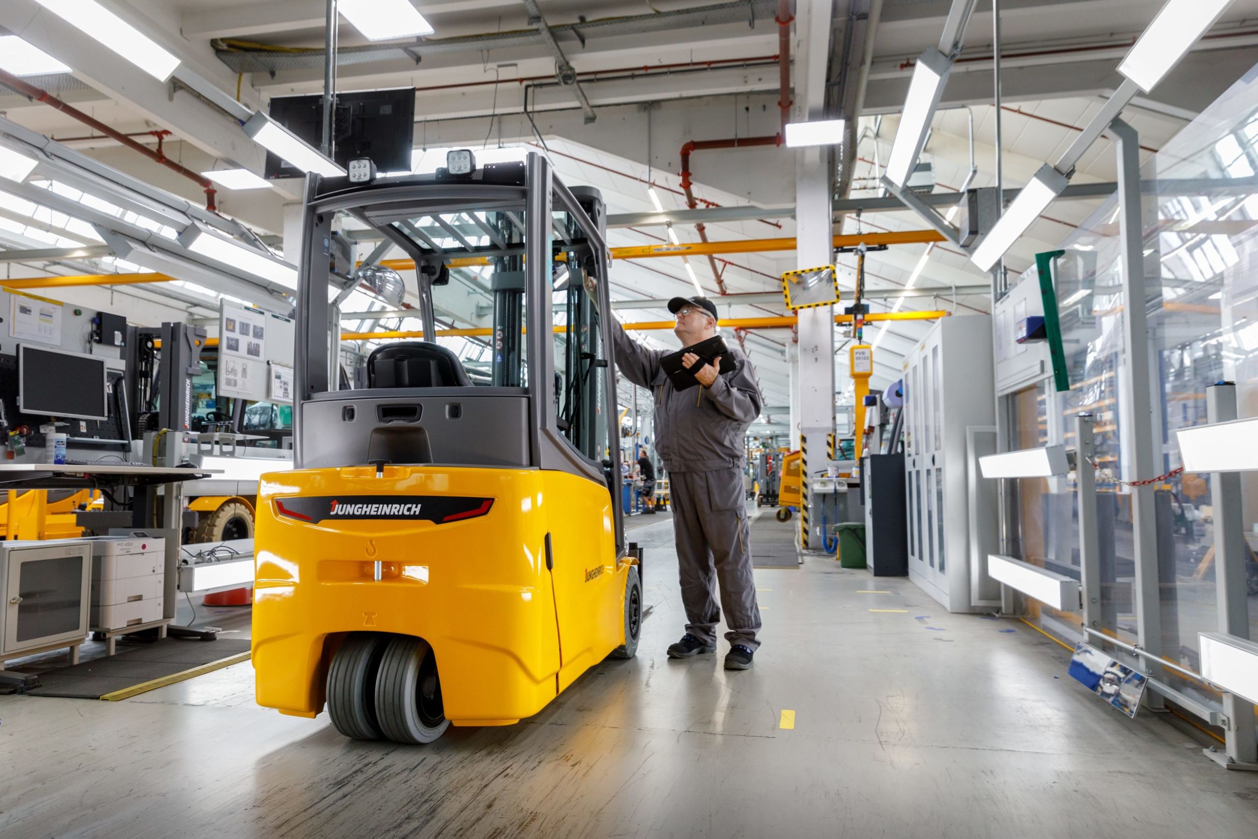 Upgrade für Elektro-Gegengewichtsstapler