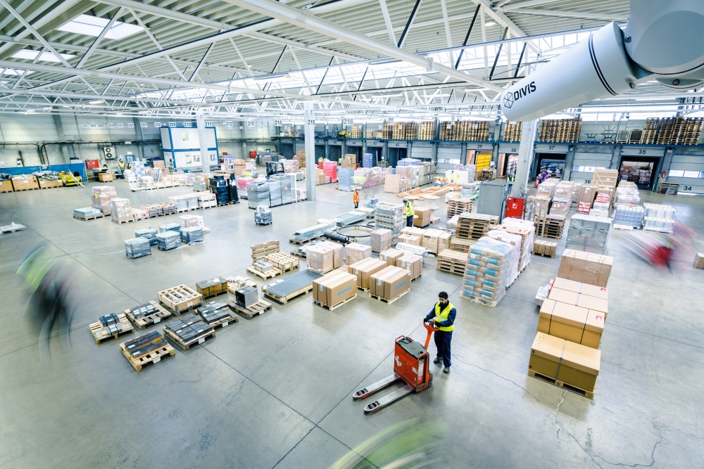 Transparenz in der Logistikhalle