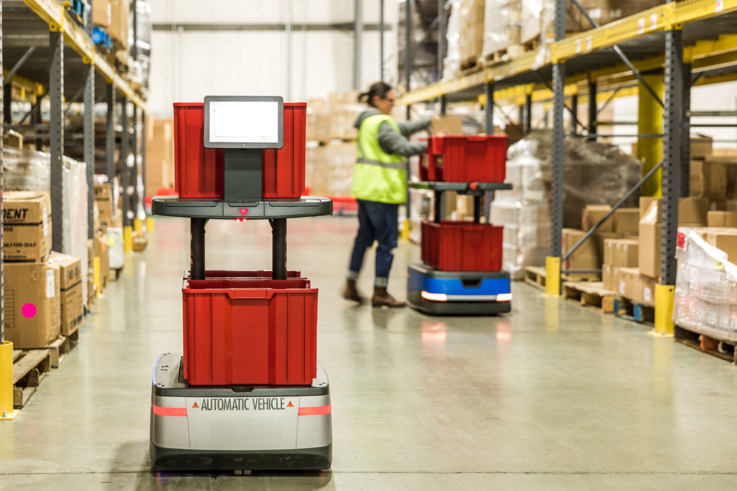Großes Potenzial für Logistikroboter