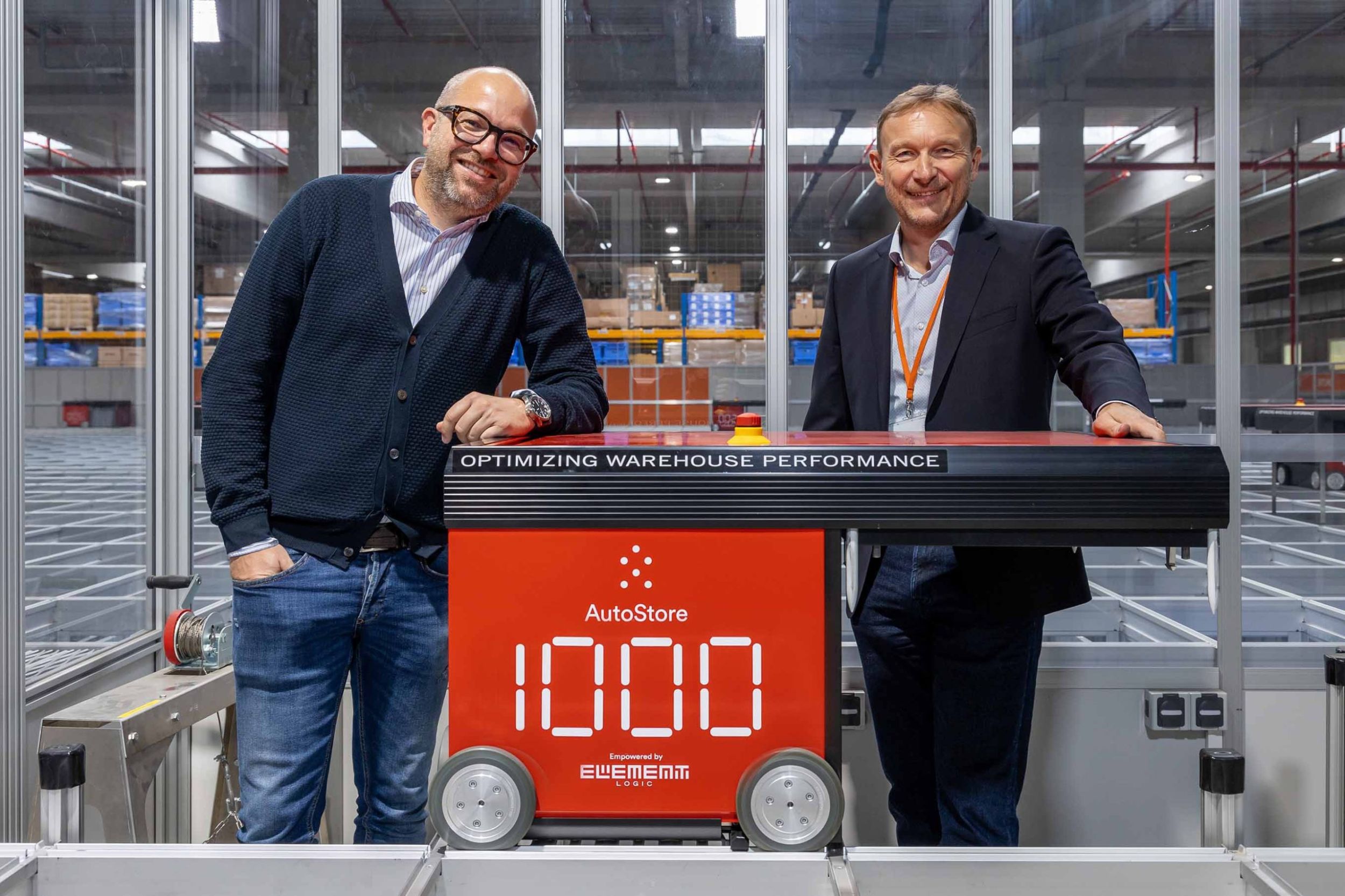 1.000-sten Roboter installiert