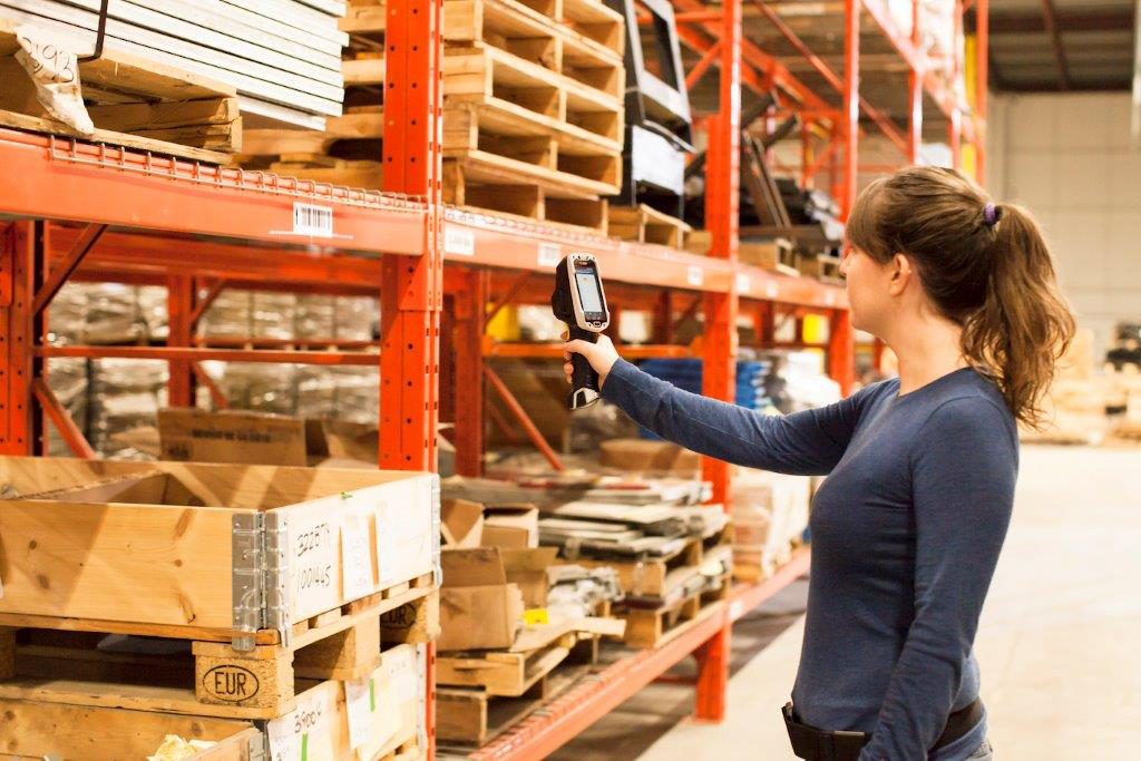 Perfekt vernetztes IIoT-Lager