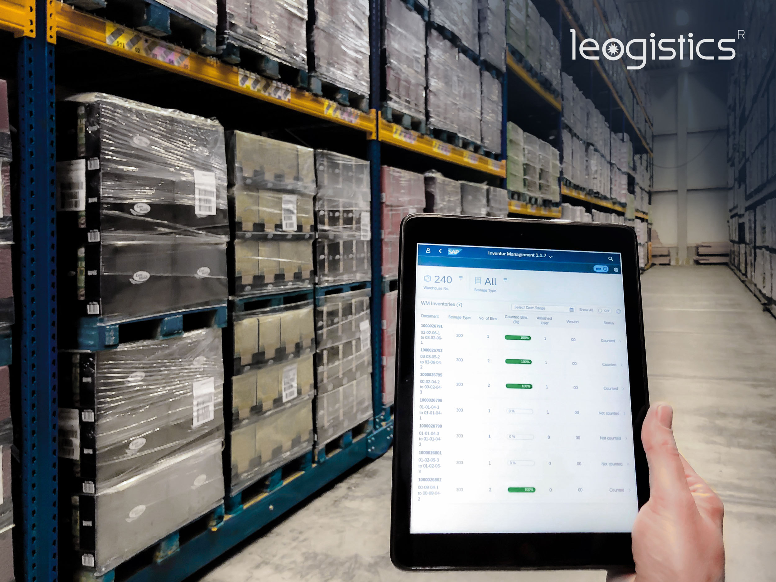 Digitalisierungsbaustelle Lagerlogistik