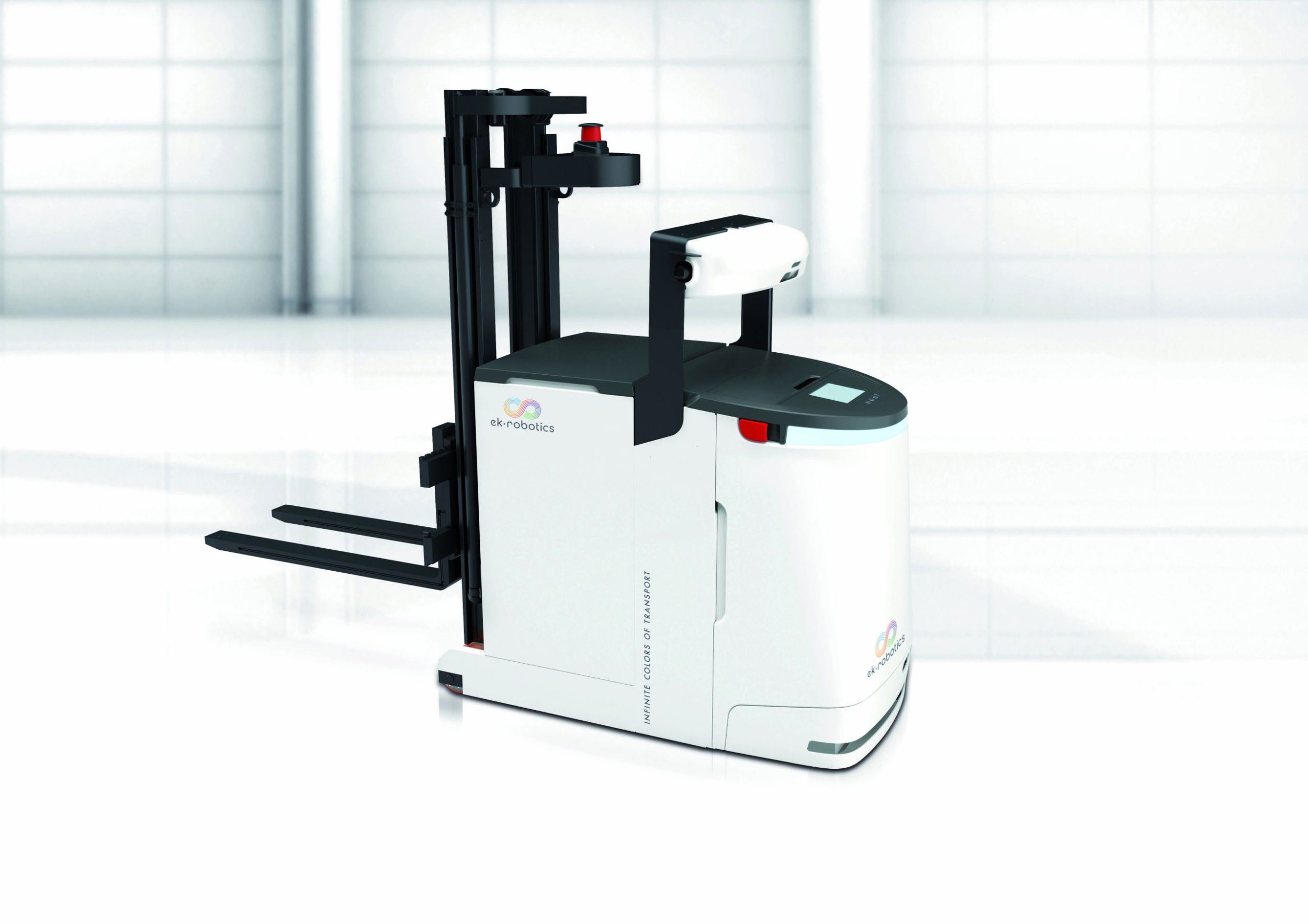 Eine von fünf Varianten: Vario Move CB ist ein kompakter, leistungsstarker und zuverlässiger automatischer Gegengewichtstransportroboter.