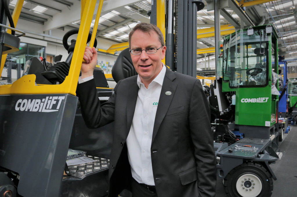 Martin McVicar CEO & Mitbegr&uuml;nder, Combilift