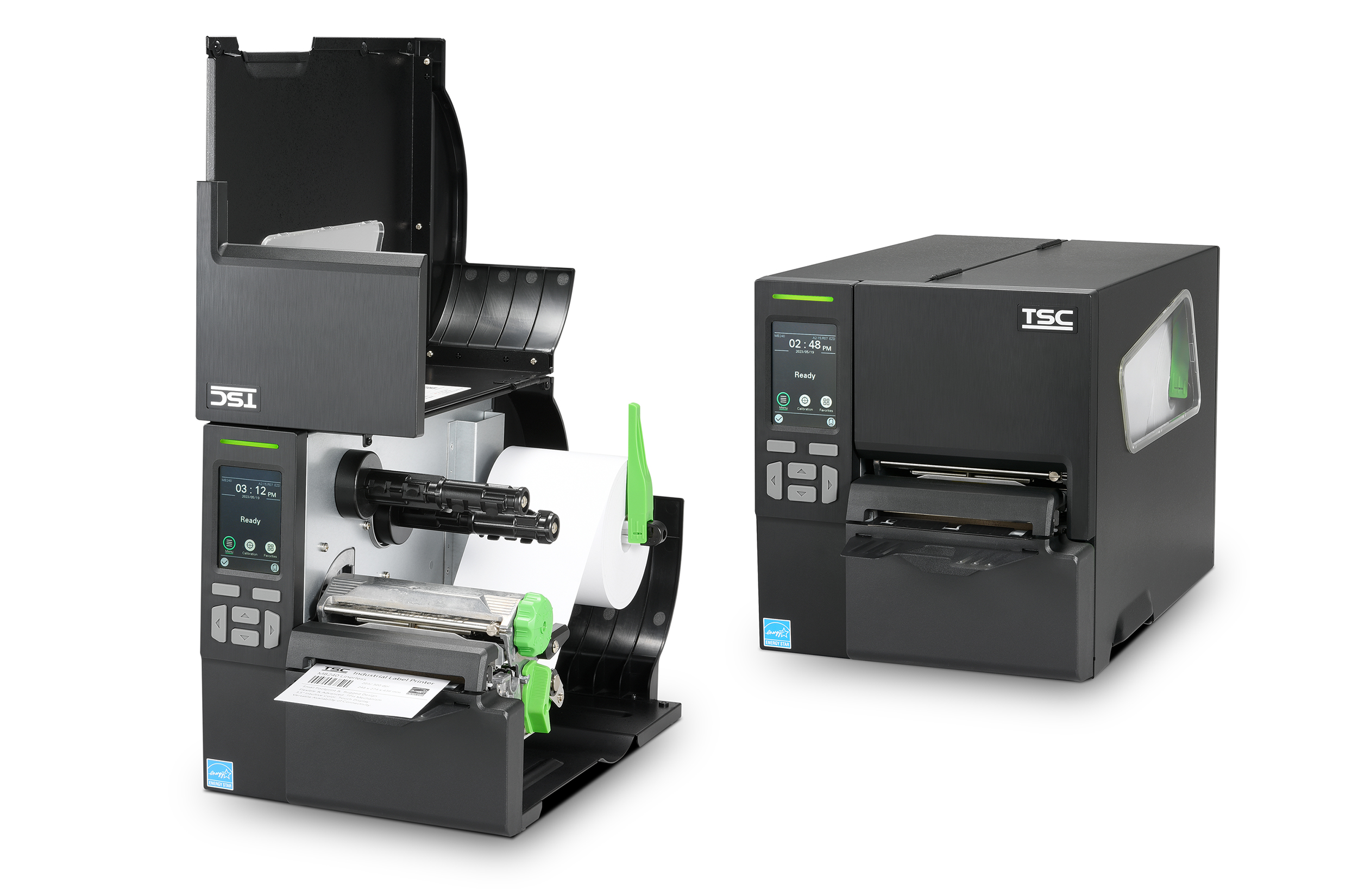 Kompakter Linerless-Drucker