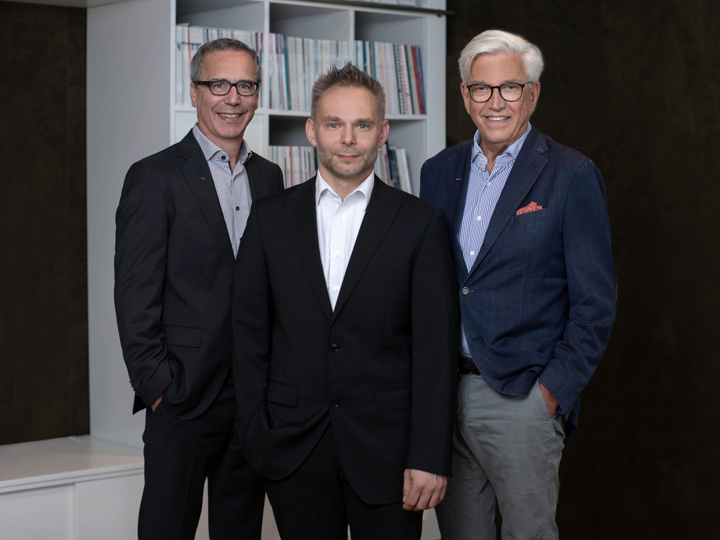 v.l.n.r.: Marc Stanesby, Christof Gerhardy, Stefan Schmersal