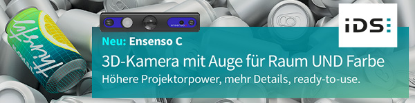 Neue 3D-Kamera Ensenso C: Mehr Bilder, mehr Möglichkeiten