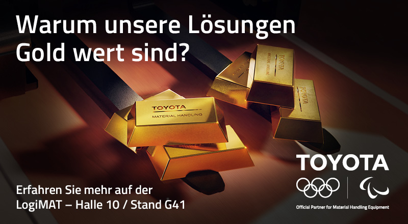 Toyota lädt ins „Stadion der Intralogistik“
