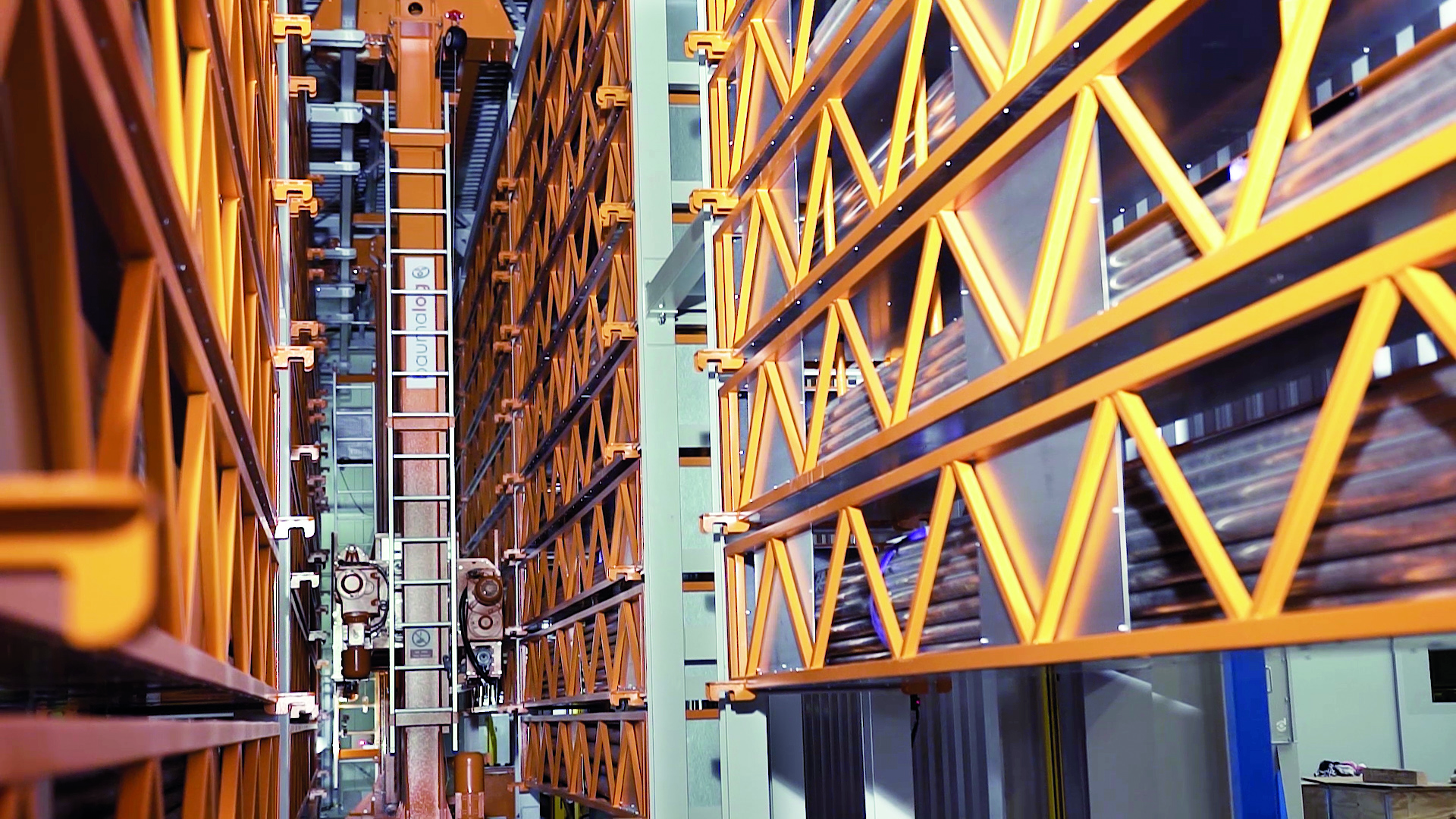 Lager- und Transportsysteme für Metallprofile