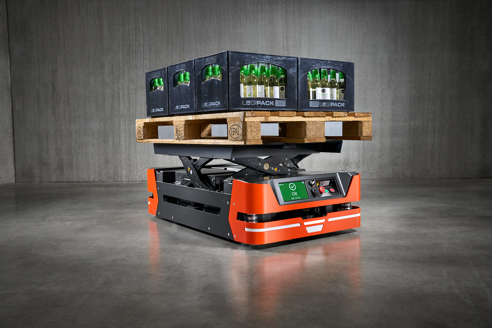 Mobiler Roboter für enge Platzverhältnisse