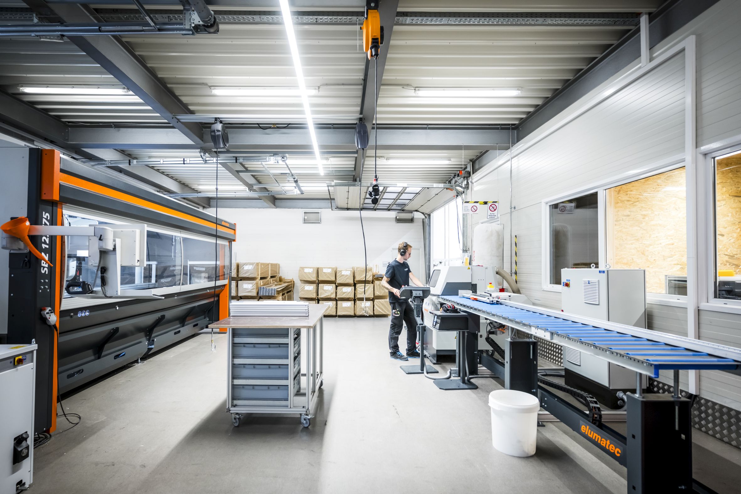 Neues Stabbearbeitungszentrum