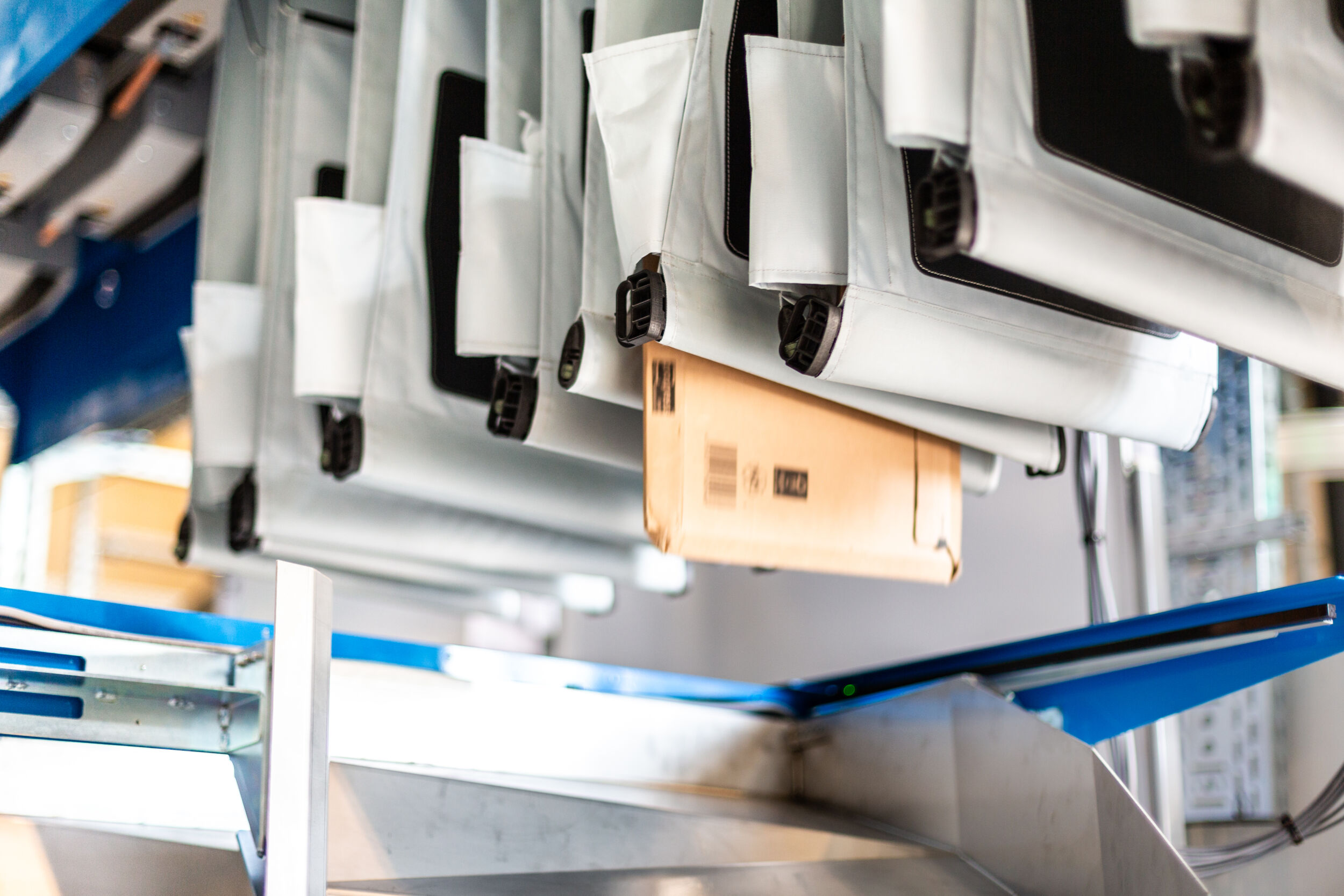 Nächste Taschensorter-Generation für die Fashion-Logistik