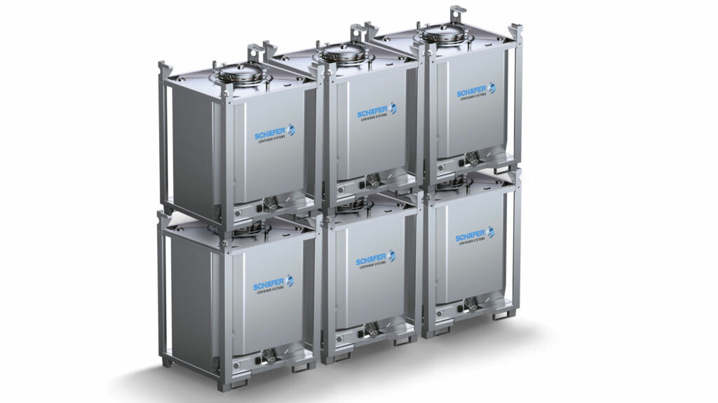 Smarte Heizcontainer SHC von Sch&auml;fer Container Systems sind feuerbest&auml;ndig und formstabil.