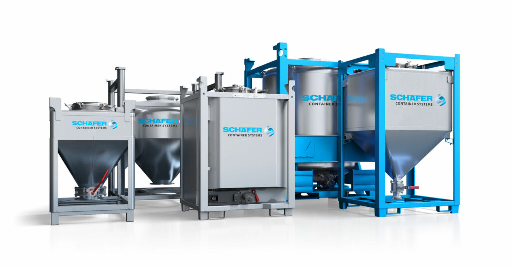 Feuerbest&auml;ndiger Sch&auml;fer Cube aus Edelstahl in rahmenloser Leichtbaukonstruktion.