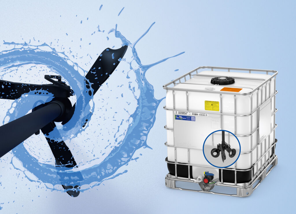 Abb. 1:
Mit dem Einweg-R&uuml;hrwerk Impeller von Sch&uuml;tz k&ouml;nnen viskose F&uuml;llstoffe effizient aufger&uuml;hrt und homogenisiert werden &ndash; ohne die markt&uuml;blichen Kontaminationsrisiken.