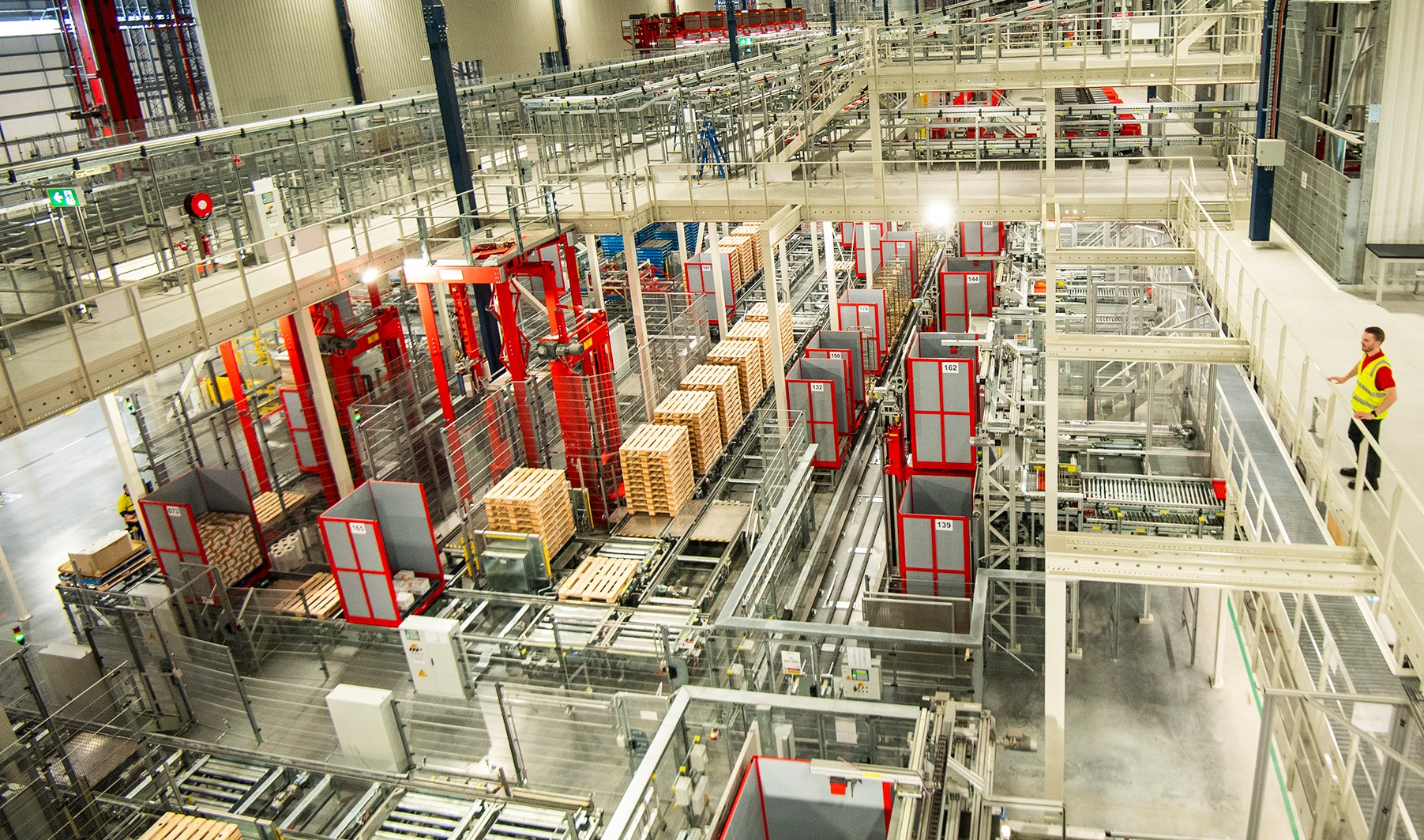 Vollautomatisiertes Logistikzentrum