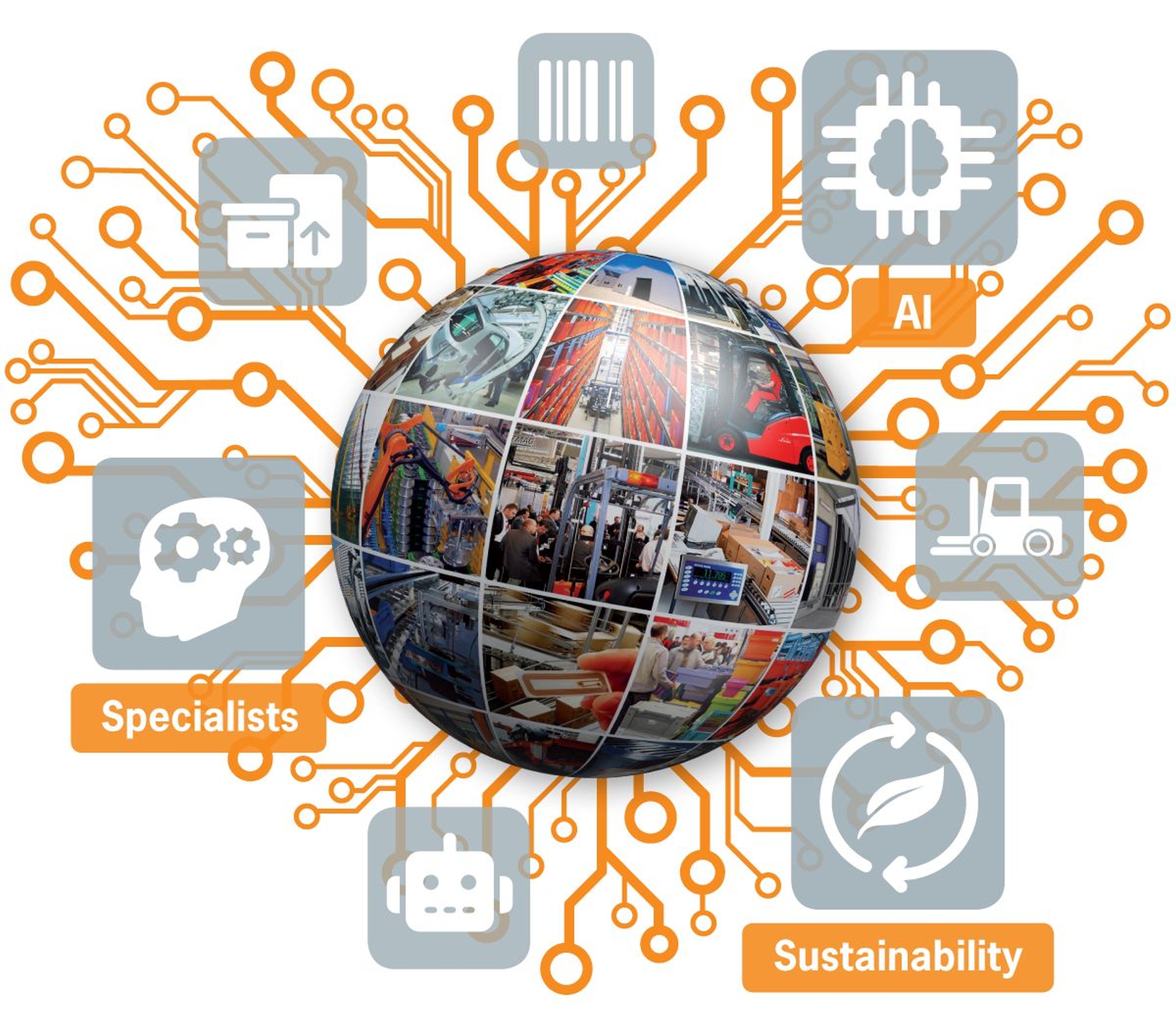 Die Logimat 2025 in Stuttgart setzt als größte jährlich stattfindende Intralogistikmesse in Europa neue Maßstäbe. Über 1.500 internationale Aussteller präsentieren auf über 120.000m² Ausstellungsfläche dem Fachpublikum ihre jüngsten Produkte, Lösungen und Innovationen für effiziente Intralogistik.