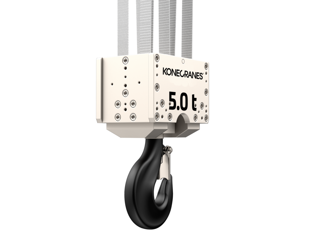 350272 Belt hoist 5 Hook SS 5t 4 2fall 2 2