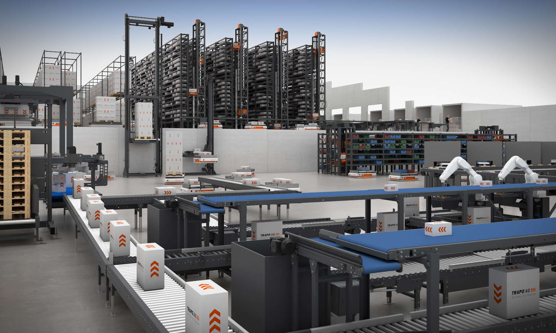 Individuelle Logistik-Automatisierung
