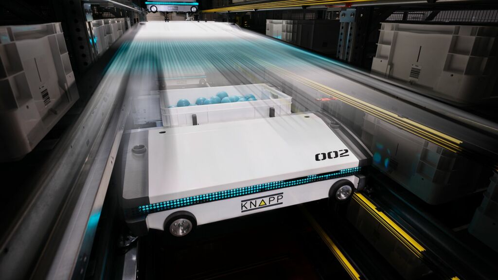 Automatisch lagern in allen Dimensionen: Knapp präsentiert Innovation aus dem Bereich Lagerrobotik.