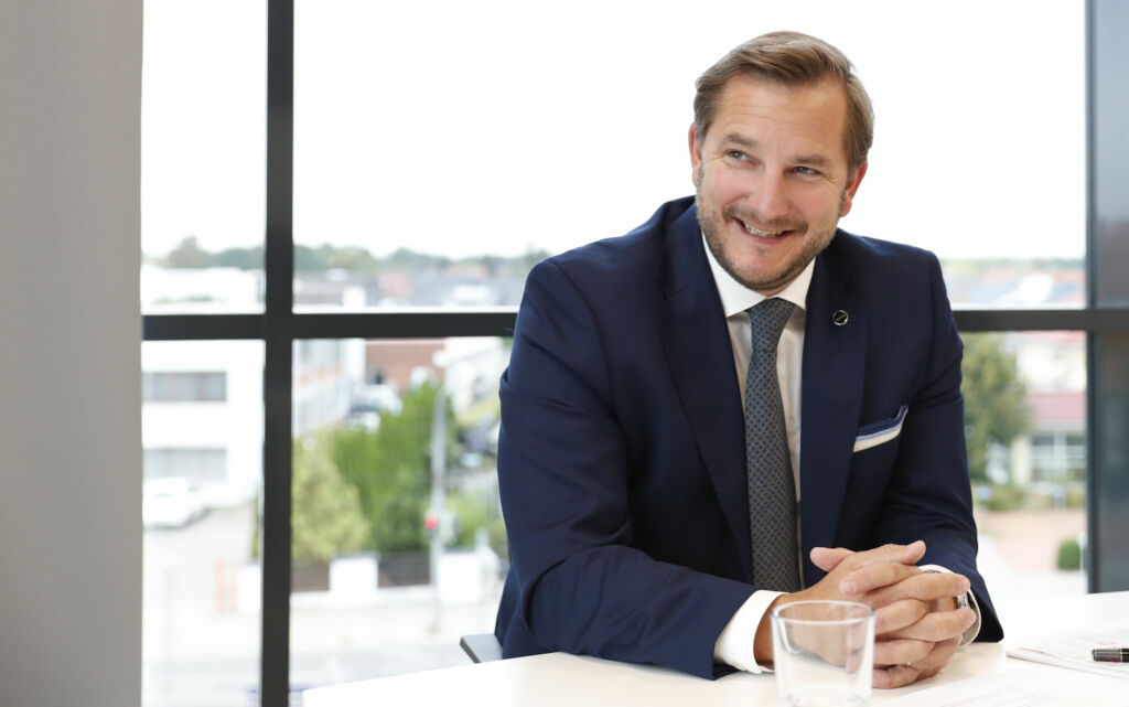 Jan Lorenz, Geschäftsführer von
Toyota Material Handling Deutschland (TMHDE).