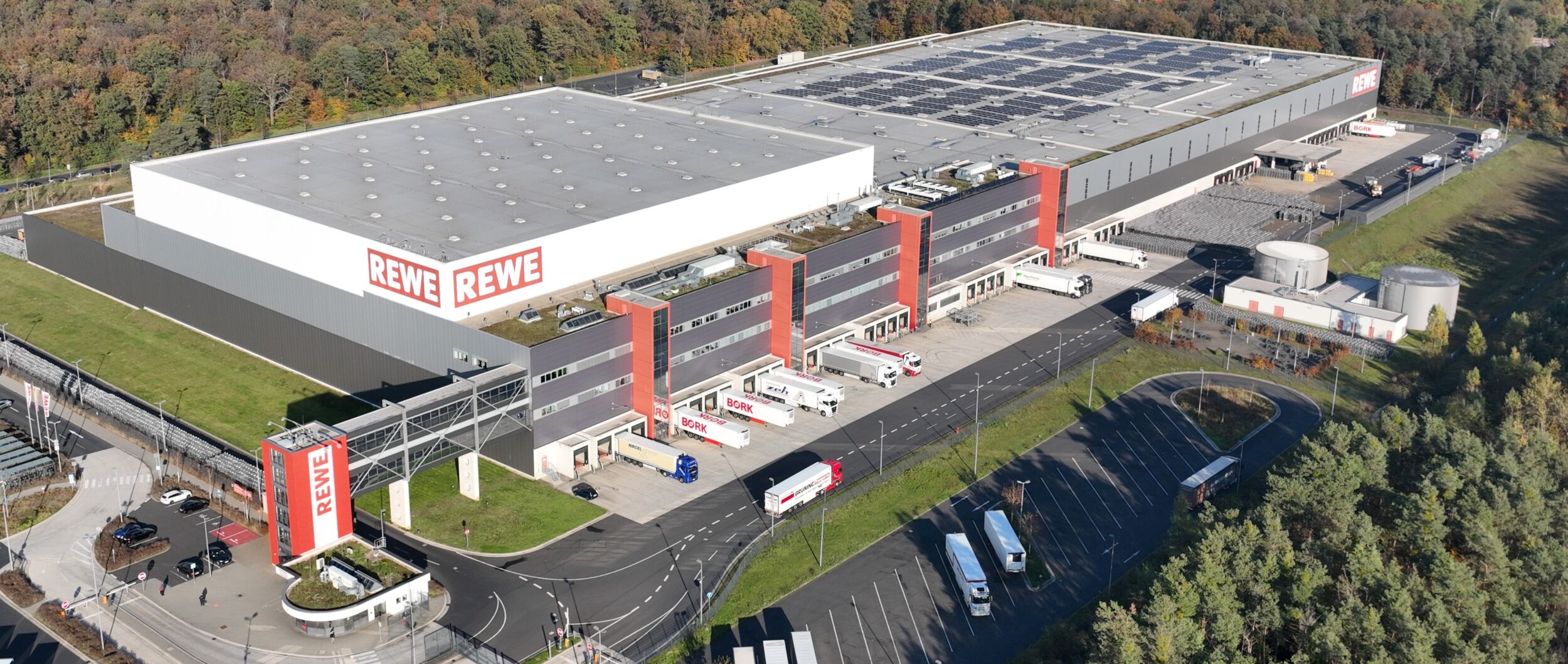 Nationales Logistikzentrum Neu-Isenburg optimiert