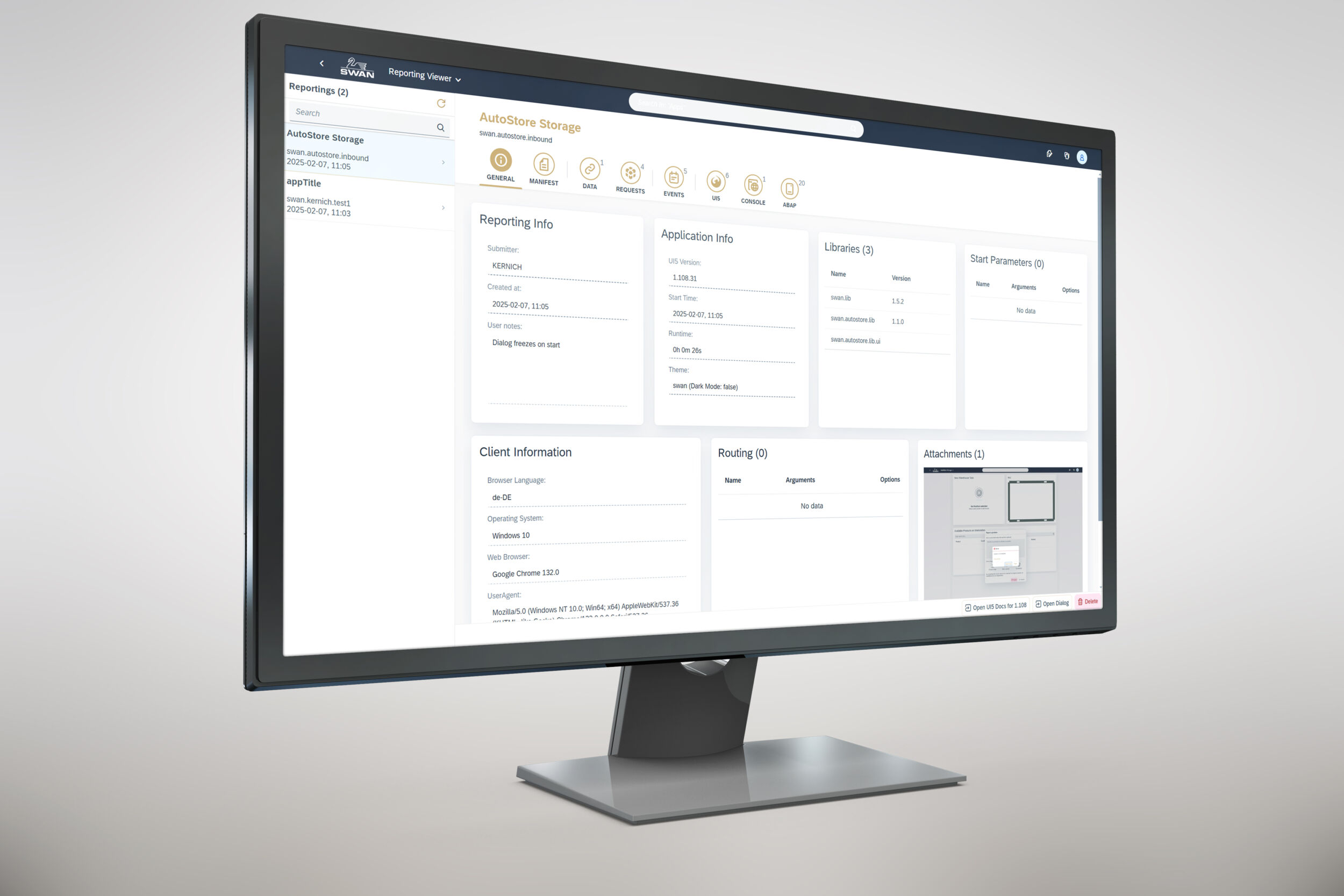 Automatisiertes Fehler-Reporting für SAP Fiori